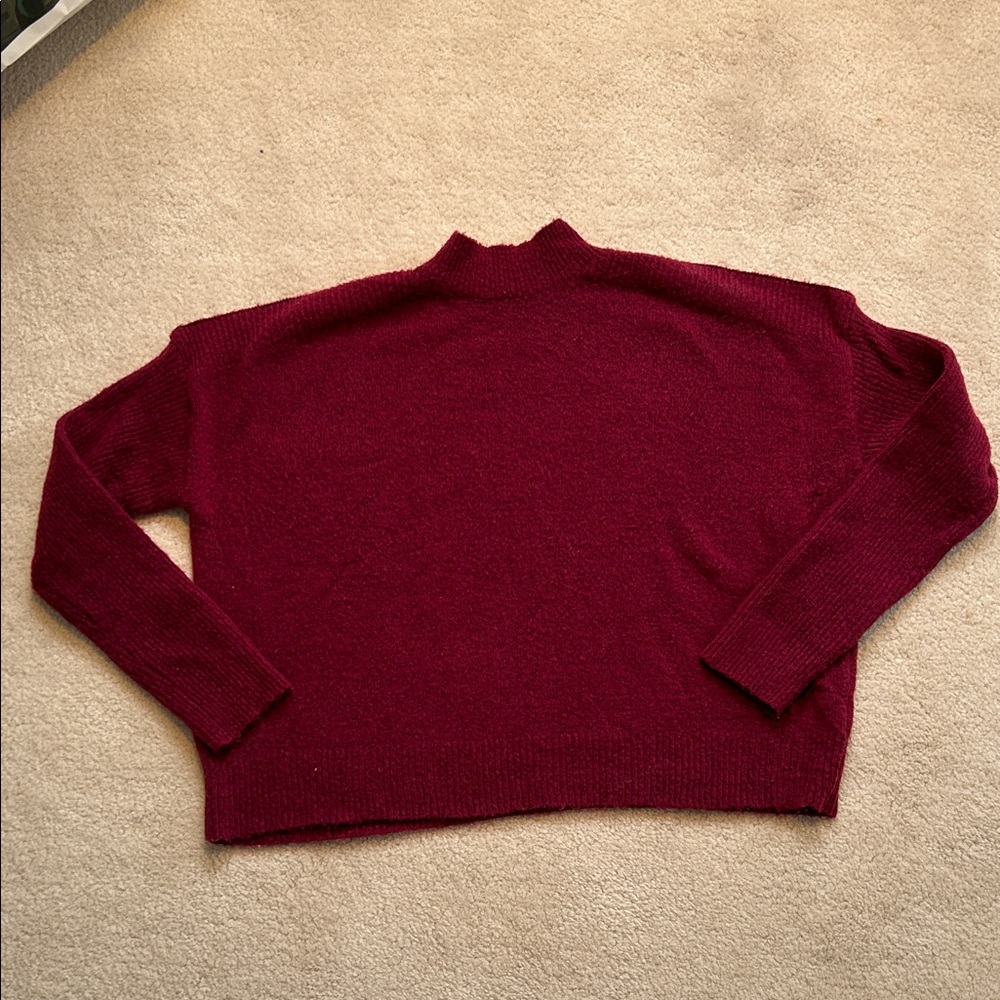 NWOT Ardene Dark Fuchsia Turtleneck Sweater